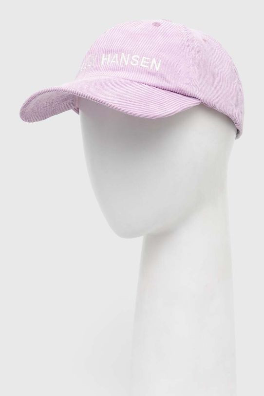 Вельветовая кепка Helly Hansen Graphic Cap аппликация розовый 48146