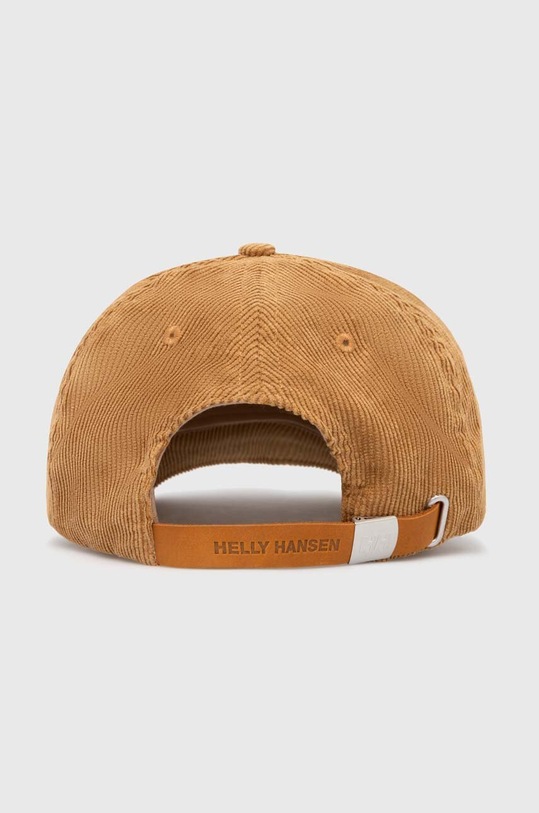 Akcesoria Helly Hansen czapka z daszkiem sztruksowa Graphic Cap 48146 brązowy