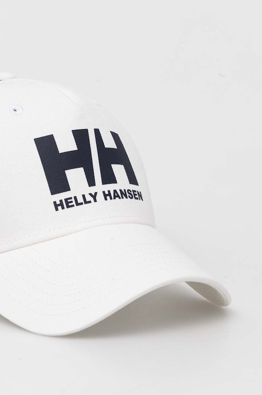 Памучна шапка с козирка Helly Hansen Czapka HH Ball Cap 67434 001 67434 бежов SS25