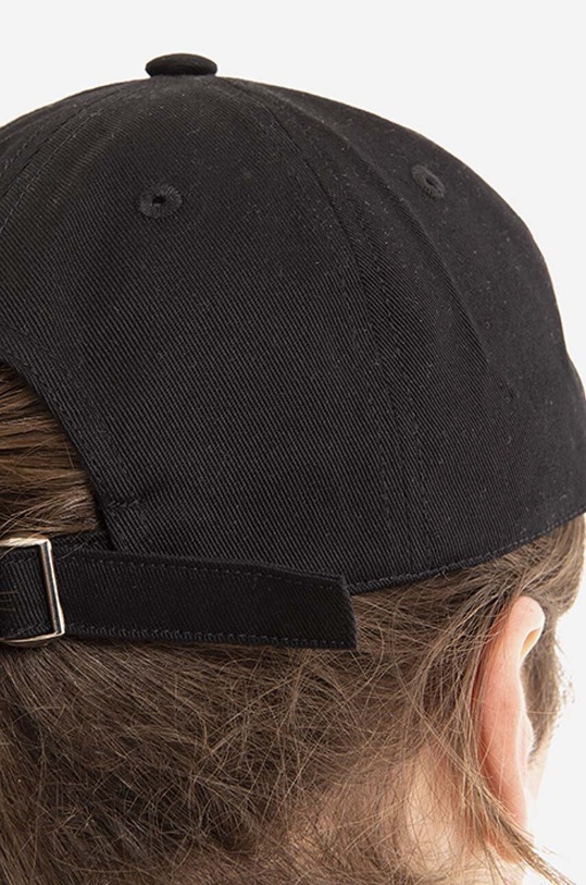 Drôle de Monsieur cotton baseball cap La Casquette Slogan PERM.PCAP2.BL