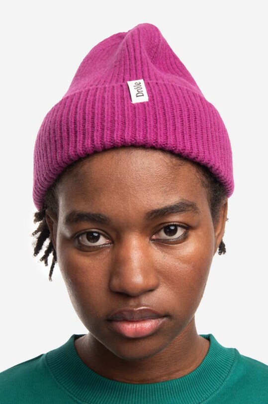 Accessories Drôle de Monsieur wool beanie Le Bonnet BN100.FUCHSIA pink