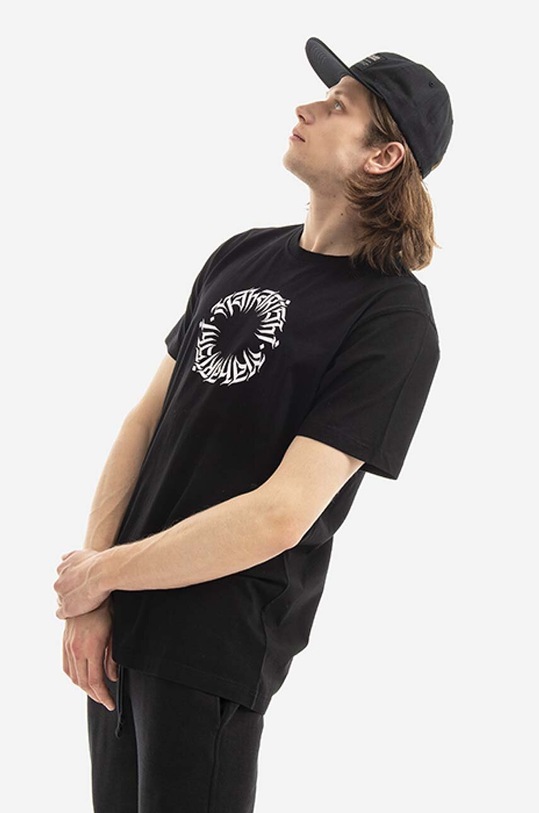 Maharishi cotton baseball cap Miltype 6-Panel Cap 9751.BLACK