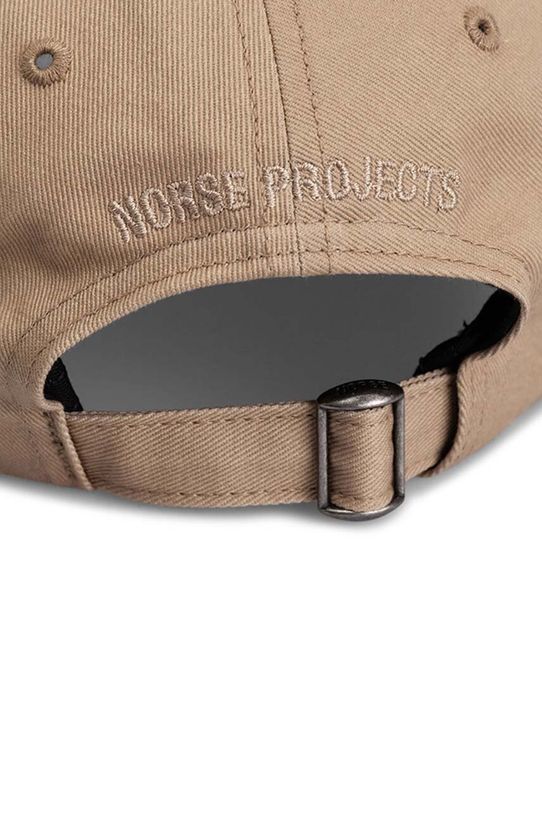Pamučna kapa Norse Projects Twill Sports Cap Twill Sports Cap bež N80.0001.0966