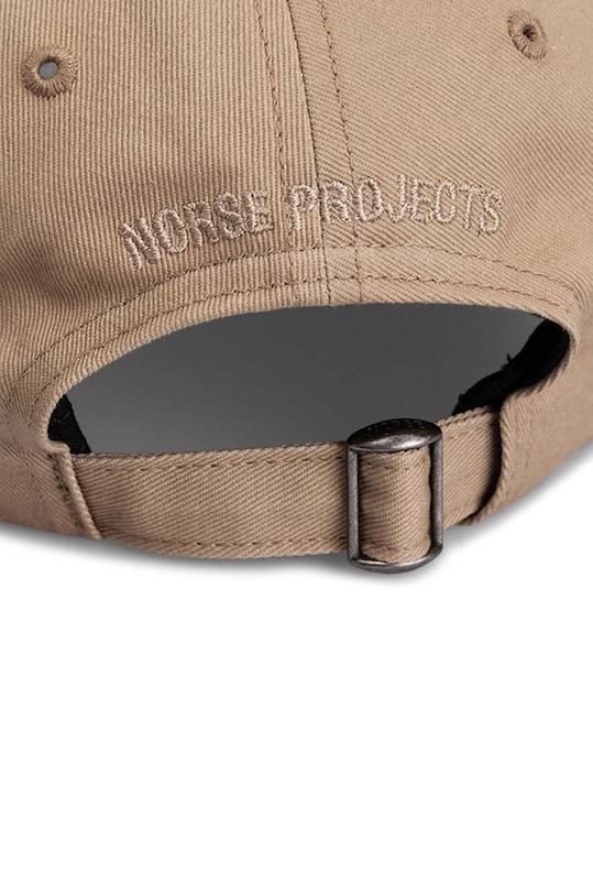 Bavlnená čiapka Norse Projects Twill Sports Cap béžová N80.0001.0966