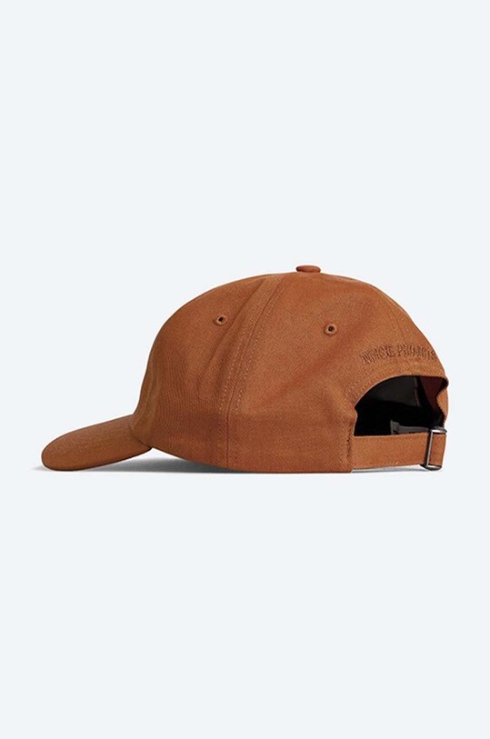 Хлопковая кепка Norse Projects N80.0001.5064 коричневый AA00