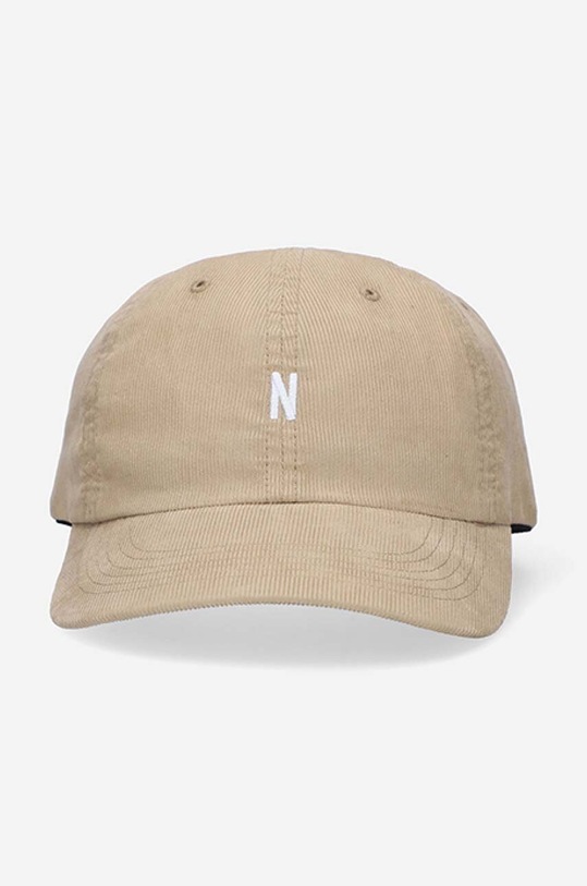 Norse Projects cotton baseball cap beige N80.0020.0912