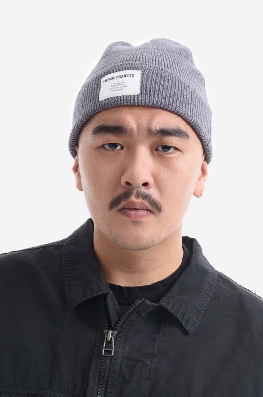 Norse Projects wool beanie N95.0818.1026 gray AA00