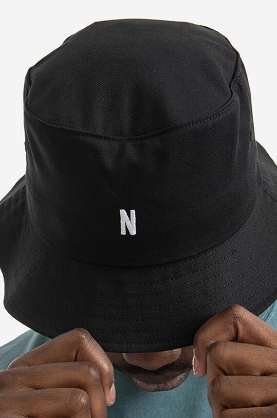 Norse Projects cotton hat black N80.0101.9999