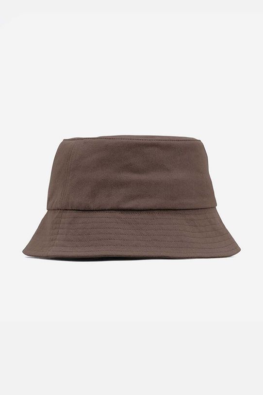 Pamučni šešir Norse Projects N80.0101.2067 smeđa AA00