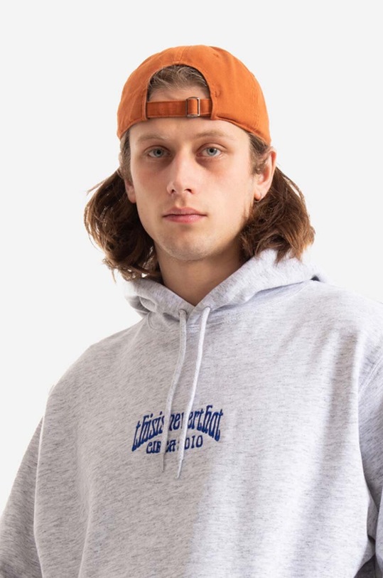 thisisneverthat șapcă de baseball din bumbac TN221WHWBC03 portocaliu AA00