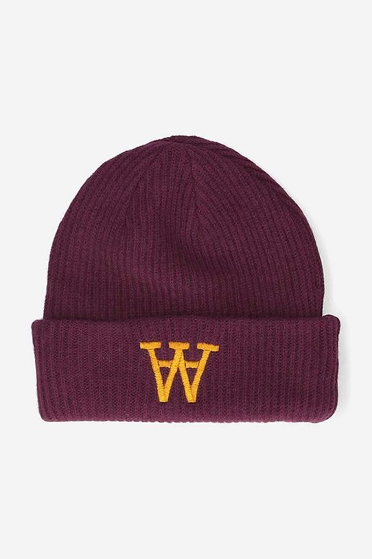 Vunena kapa Wood Wood natpis crvena 10230811.4068