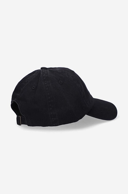 Wood Wood cotton baseball cap Eli Badge black 10280800.7083
