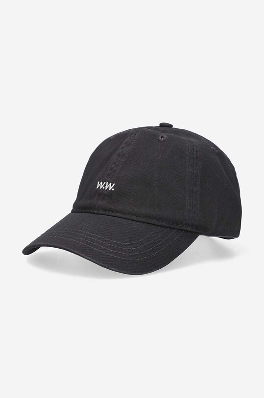 Wood Wood czapka z daszkiem bawełniana Low profile twill cap