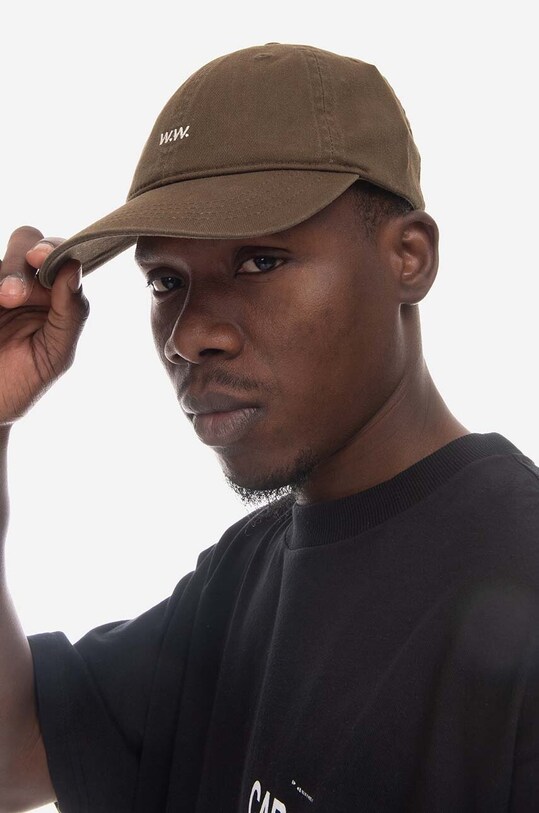 Wood Wood czapka z daszkiem bawełniana Low profile twill cap