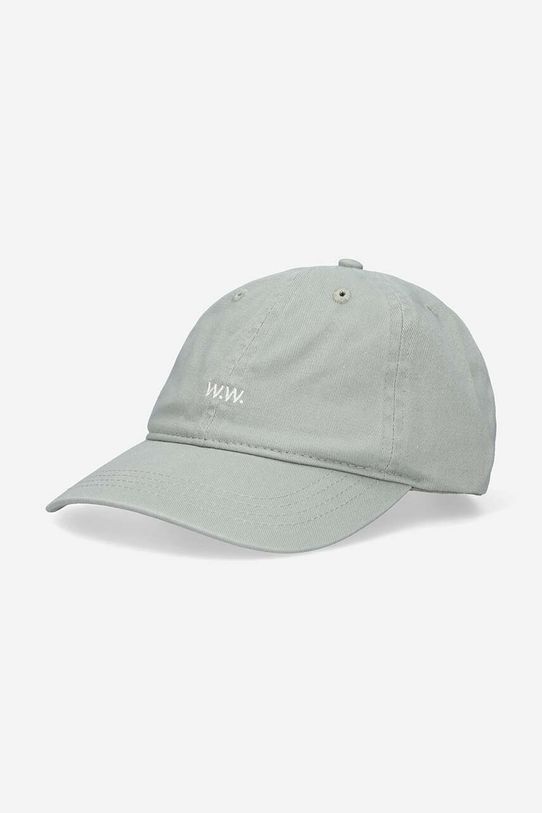 Хлопковая кепка Wood Wood Low profile twill cap