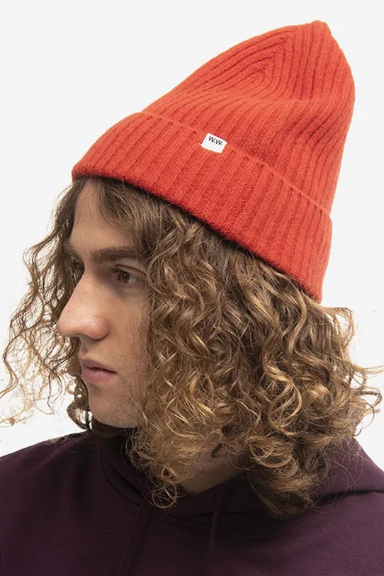 Accessories Wood Wood wool beanie Luca 12230812.9052 red