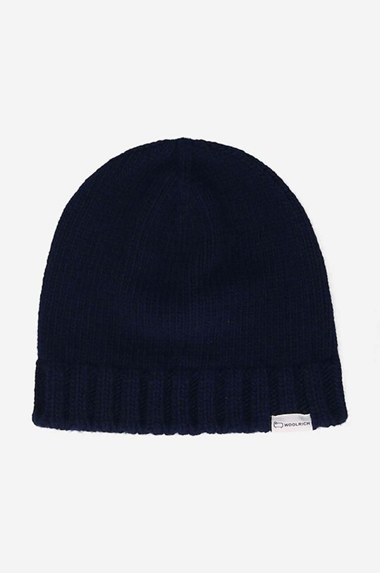 Woolrich wool beanie wool navy CFWOAC0174MRUF0640