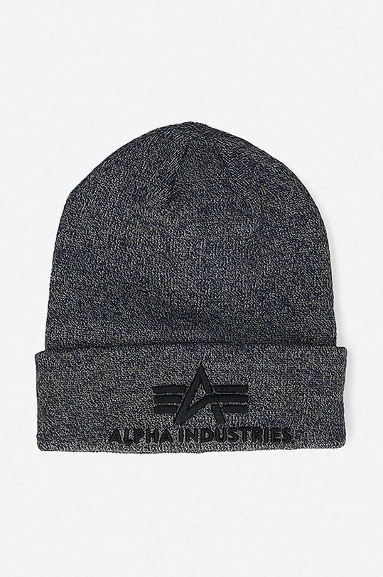 Alpha Industries beanie 3D Beanie applique gray 168910.315