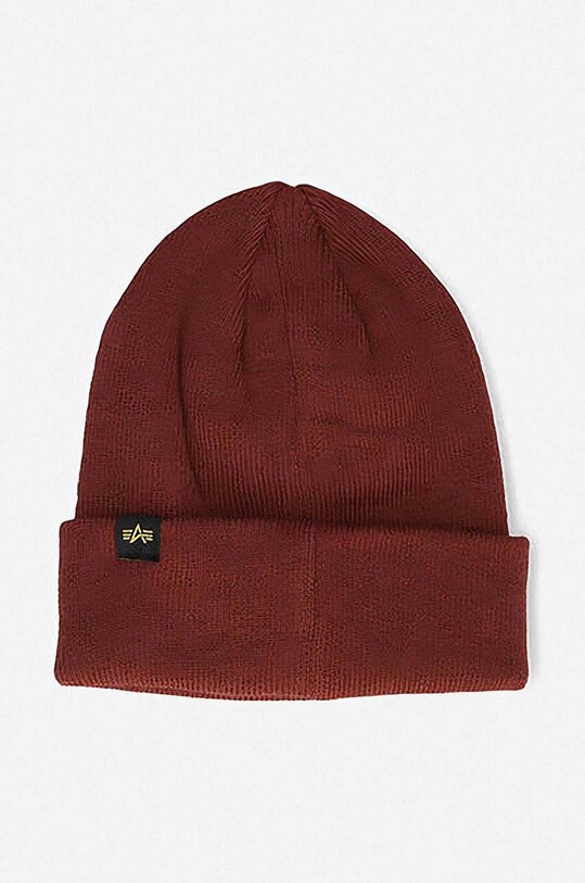 Alpha Industries czapka X-Fit Beanie 168905.184 czerwony AA00