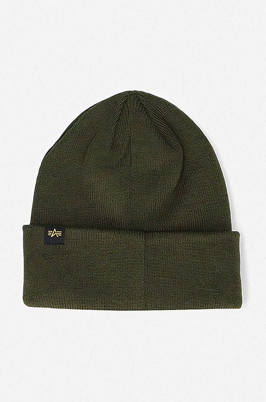 Alpha Industries căciulă 3D Beanie 168910.257 verde AA00