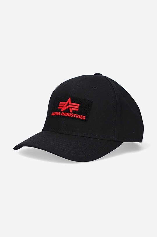 Alpha Industries cotton baseball cap Cap VLC II 178905 94 cotton black 178905.94