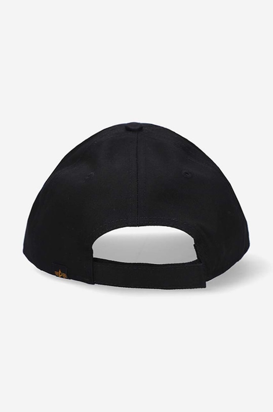 Alpha Industries cotton baseball cap Cap VLC II 178905 94 178905.94 black AA00