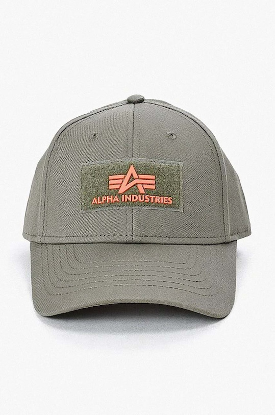Alpha Industries cotton baseball cap VLC Cap II 178905.257 green AA00