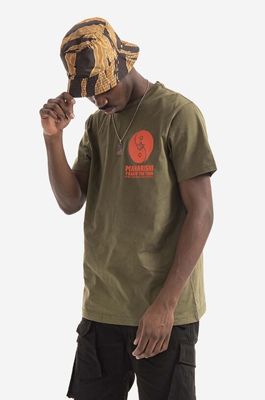 Капела с две лица Maharishi Camo Tech Reversible Bucket Hat 8053 BLACK 8053.BLACK черен AA00