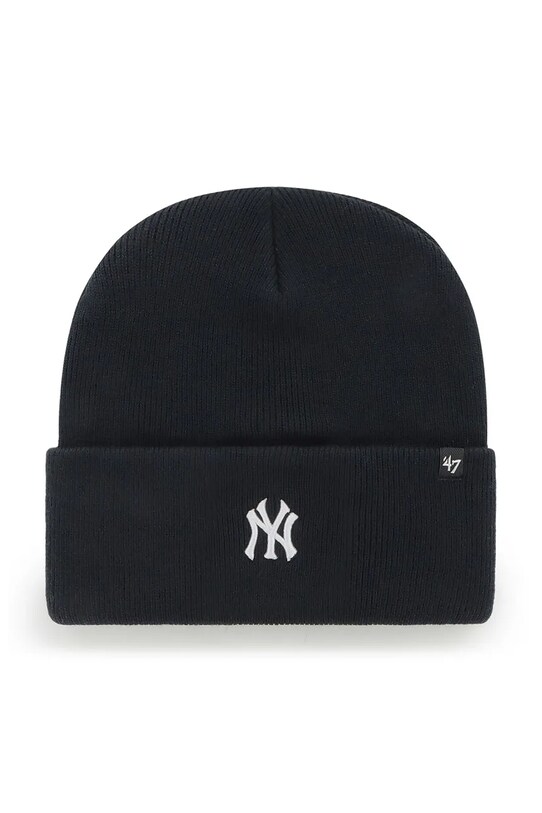 Шапка 47 brand MLB New York Yankees аплікація чорний B.BRNCK17ACE.NYA