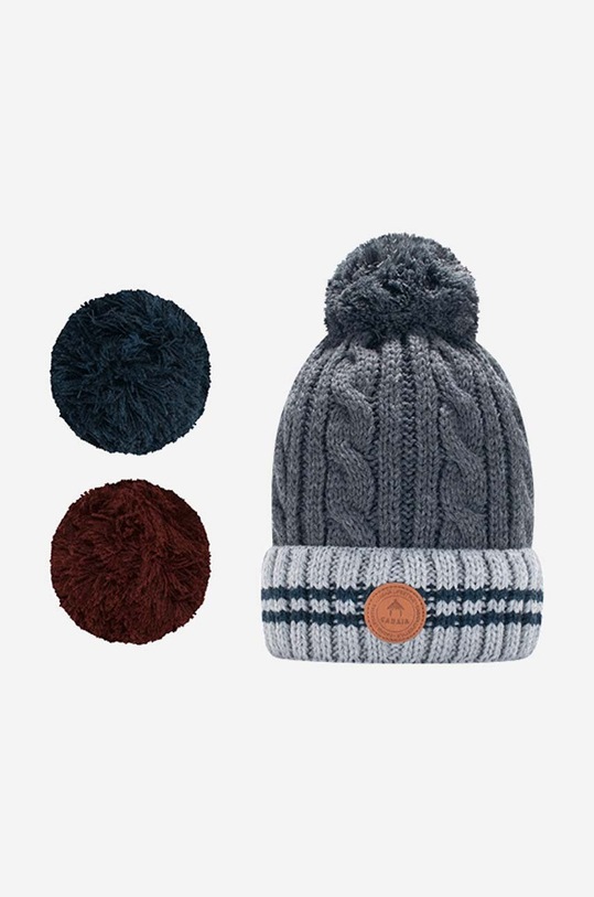 Čiapka Cabaia Creamy Gin hrubá sivá BW20CRE