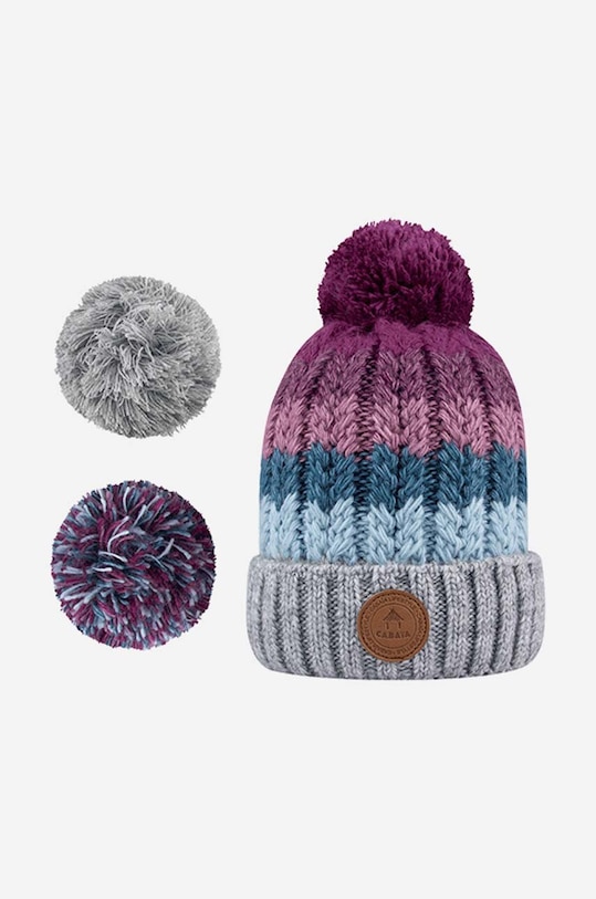 Čiapka Cabaia Paloma hrubá fialová BW20PAL