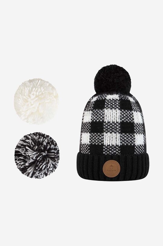 Čiapka Cabaia Scorpion Vegan hrubá čierna BW20SCO