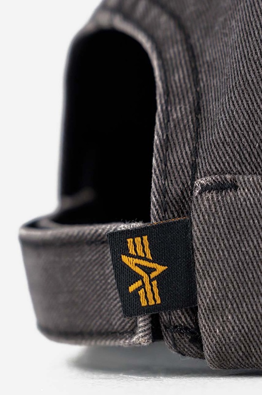 Doplňky Bavlněná čepice Alpha Industries Docker Hat 136900.03 černá