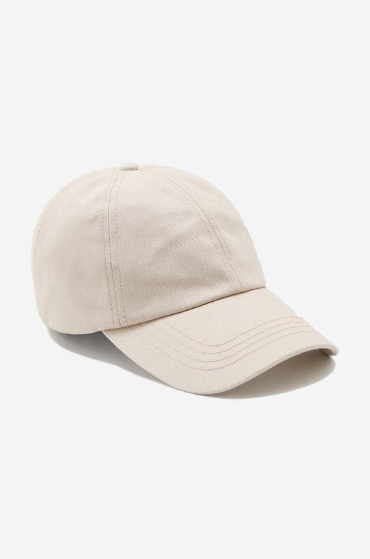 Kapa sa šiltom Woolrich Unisex Logo bez uzorka bež CFWOAC0211MRUT3451