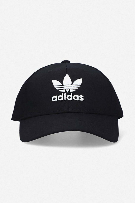 Accessories adidas Originals cotton baseball cap Baseball Classic Trefoil EC3603 black