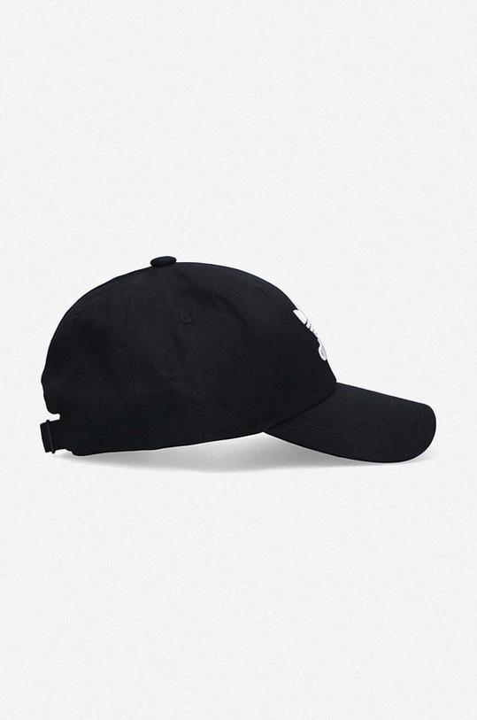 Pamučna kapa sa šiltom adidas Originals Baseball Classic Trefoil crna EC3603