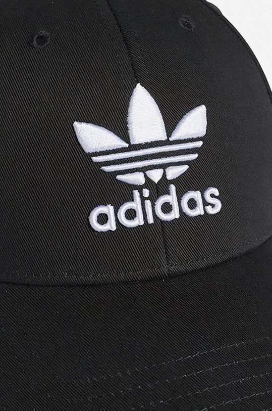 Pamučna kapa sa šiltom adidas Originals Baseball Classic Trefoil EC3603 crna