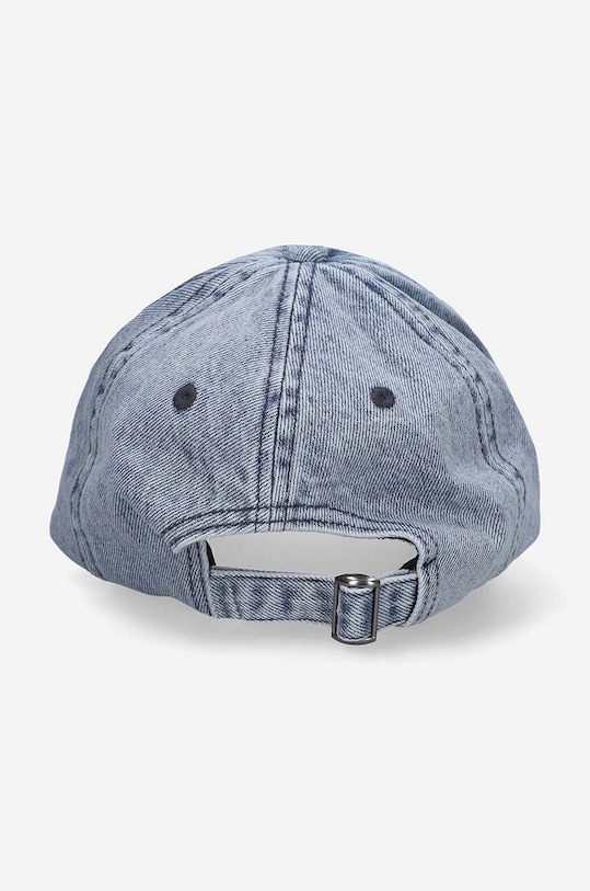 Guess U.S.A. czapka z daszkiem bawełniana Washed Denim Dad M3GZ17.D50J0 niebieski