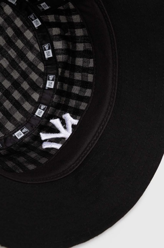 New Era kapelusz bawełniany czarny 60298636
