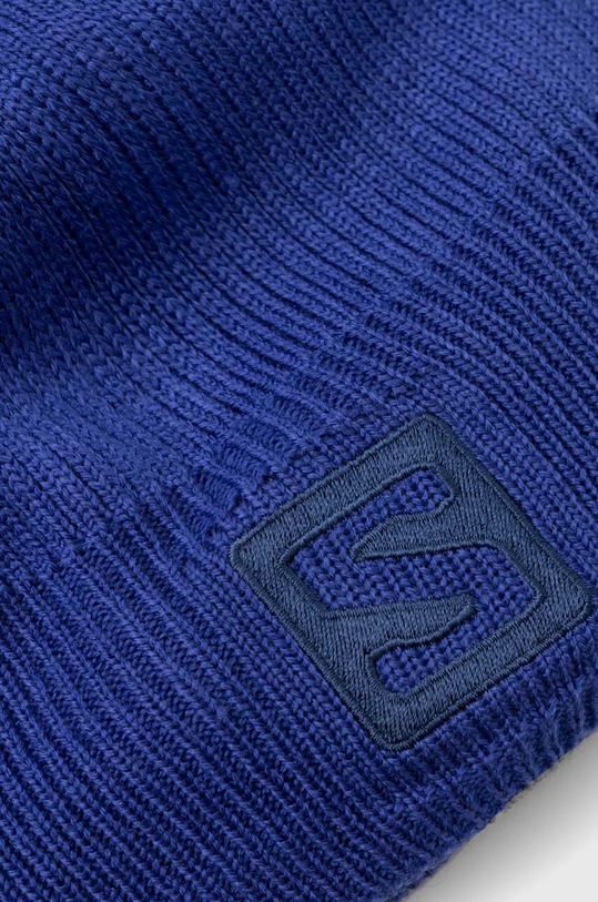 Шапка Salomon L39495900 Logo Beanie L39495900 голубой AA00