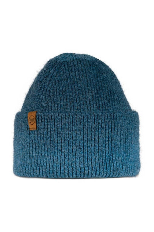 Buff czapka Marin z domieszką wełny niebieski 132324.788