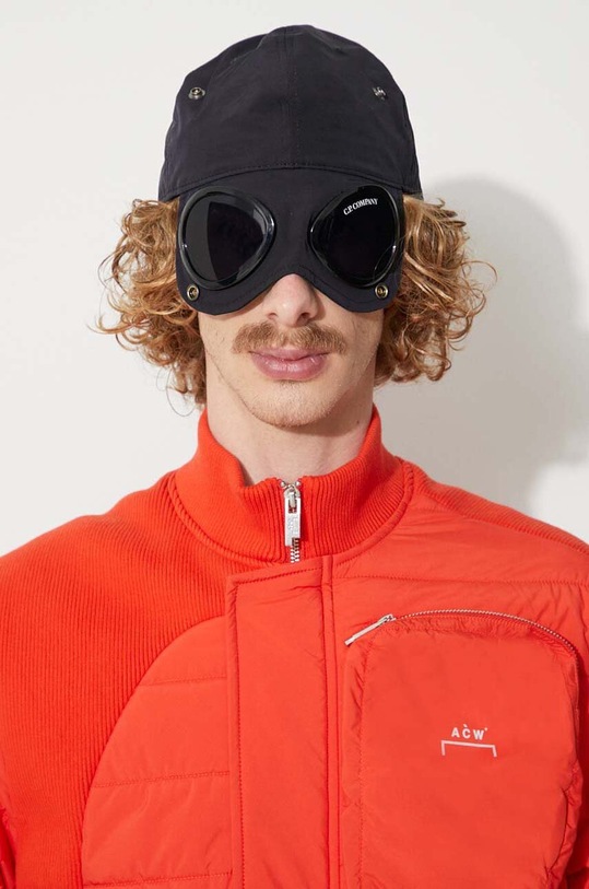 C.P. Company beanie black 13CMAC210A