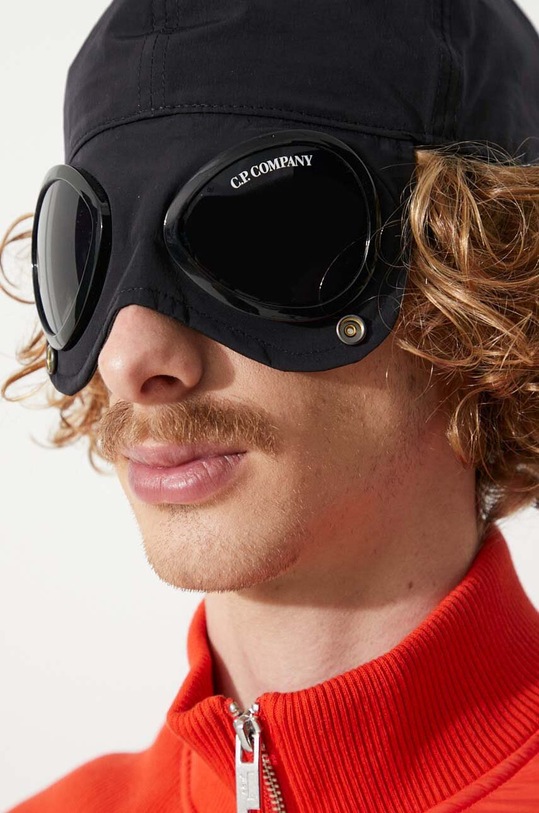 C.P. Company beanie 13CMAC210A black
