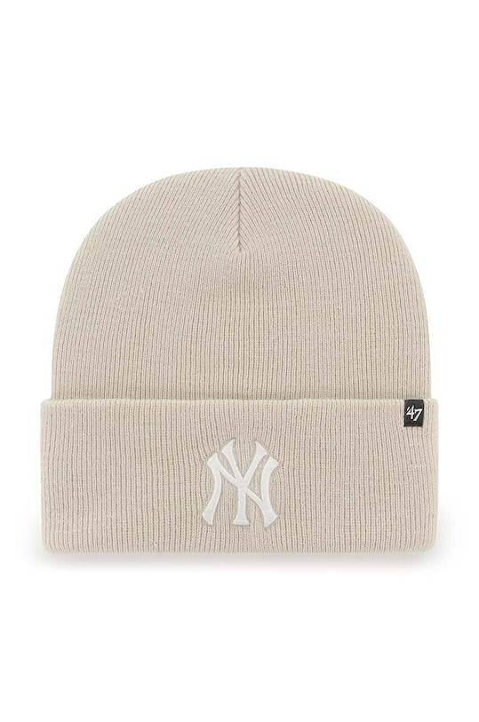 Čepice 47brand MLB New York Yankees středně silná béžová B.HYMKR17ACE.BNA