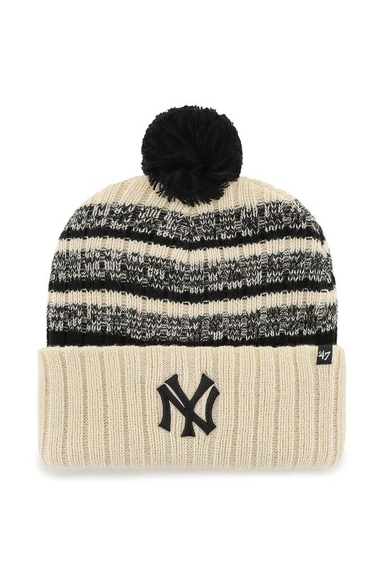 47 brand czapka MLB New York Yankees pozostałe beżowy BCPTN.TAVRN17ACE.NT10