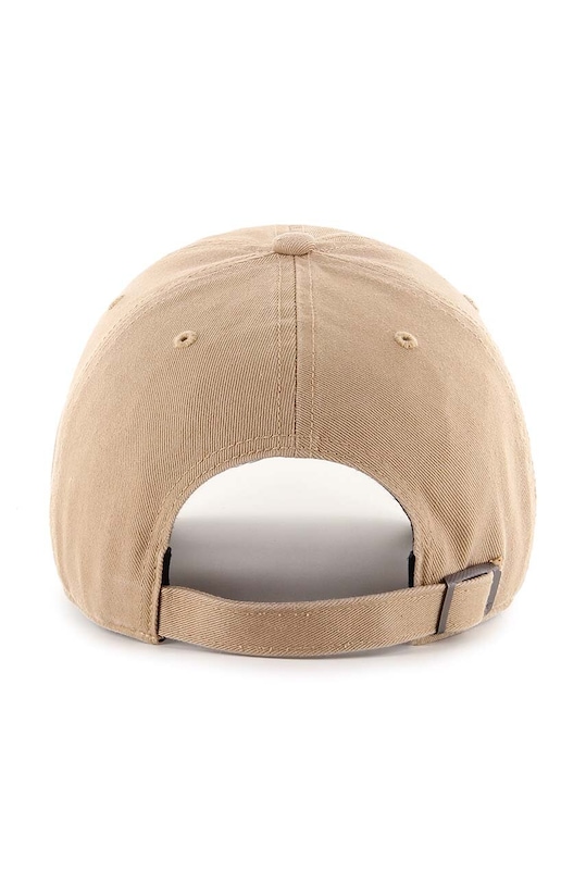 Bavlněná baseballová čepice 47brand MLB New York Yankees B.BSRNR17GWS.KHC béžová AA00