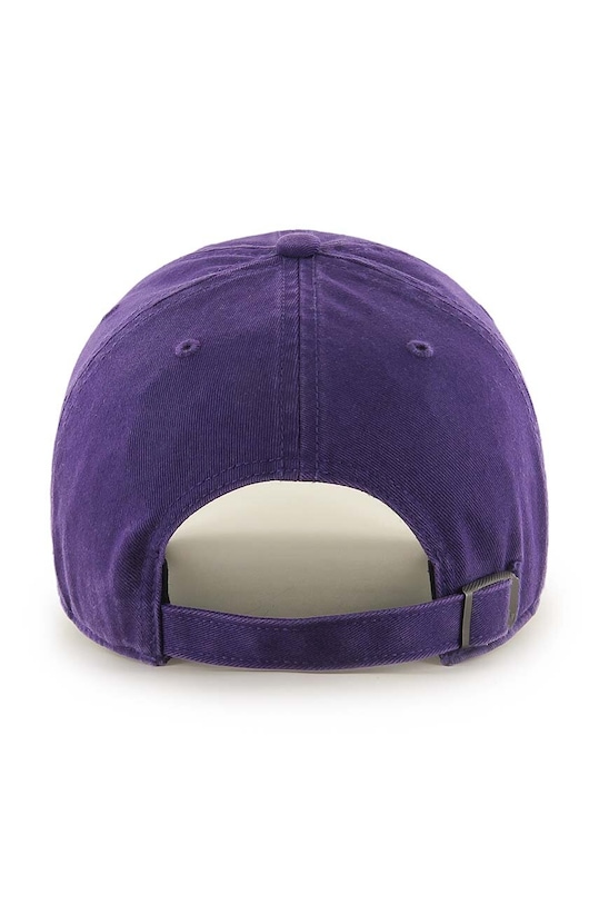 47 brand czapka z daszkiem bawełniana MLB New York Yankees B.BSRNR17GWS.PP fioletowy AA00