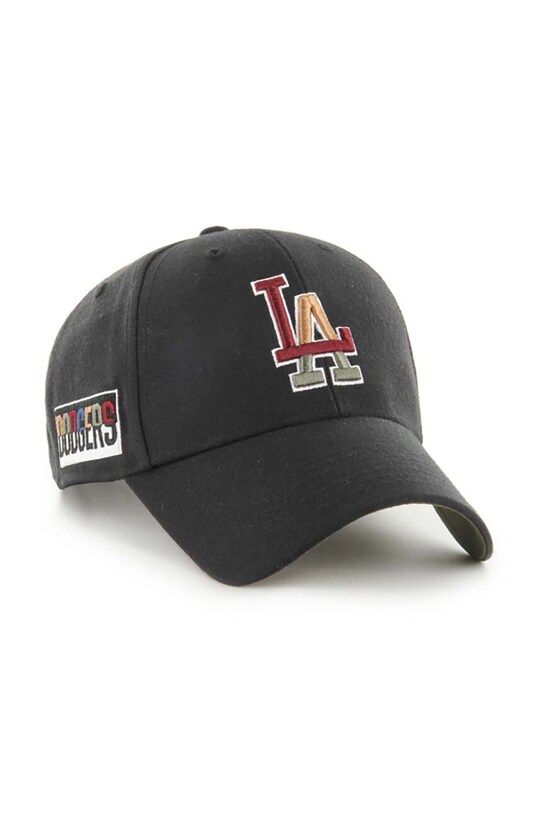 47brand sapca MLB Los Angeles Dodgers negru B.SUMVP12WBP.BKA