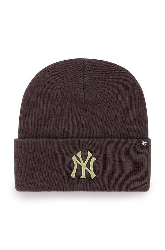 Čepice 47brand MLB New York Yankees středně silná hnědá B.HYMKR17ACE.BWE