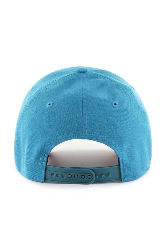 Akcesoria 47 brand czapka z daszkiem z domieszką wełny MLB New York Yankees BCWS.SUMVP17WBP.DT96 turkusowy